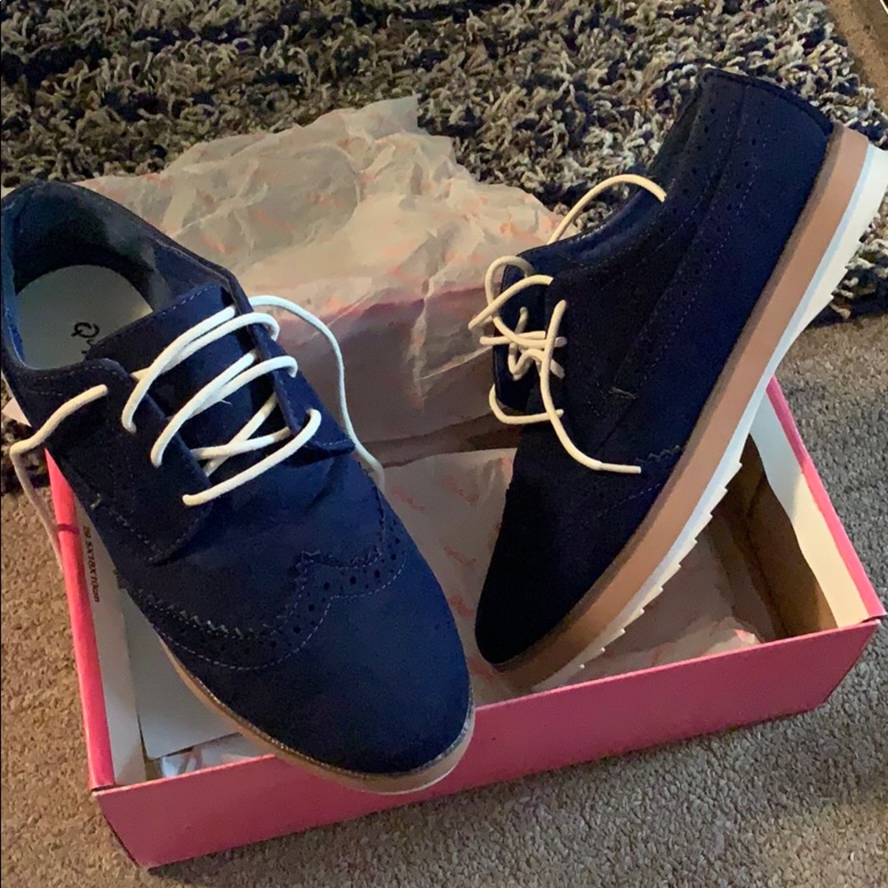 Qupid suede loafers